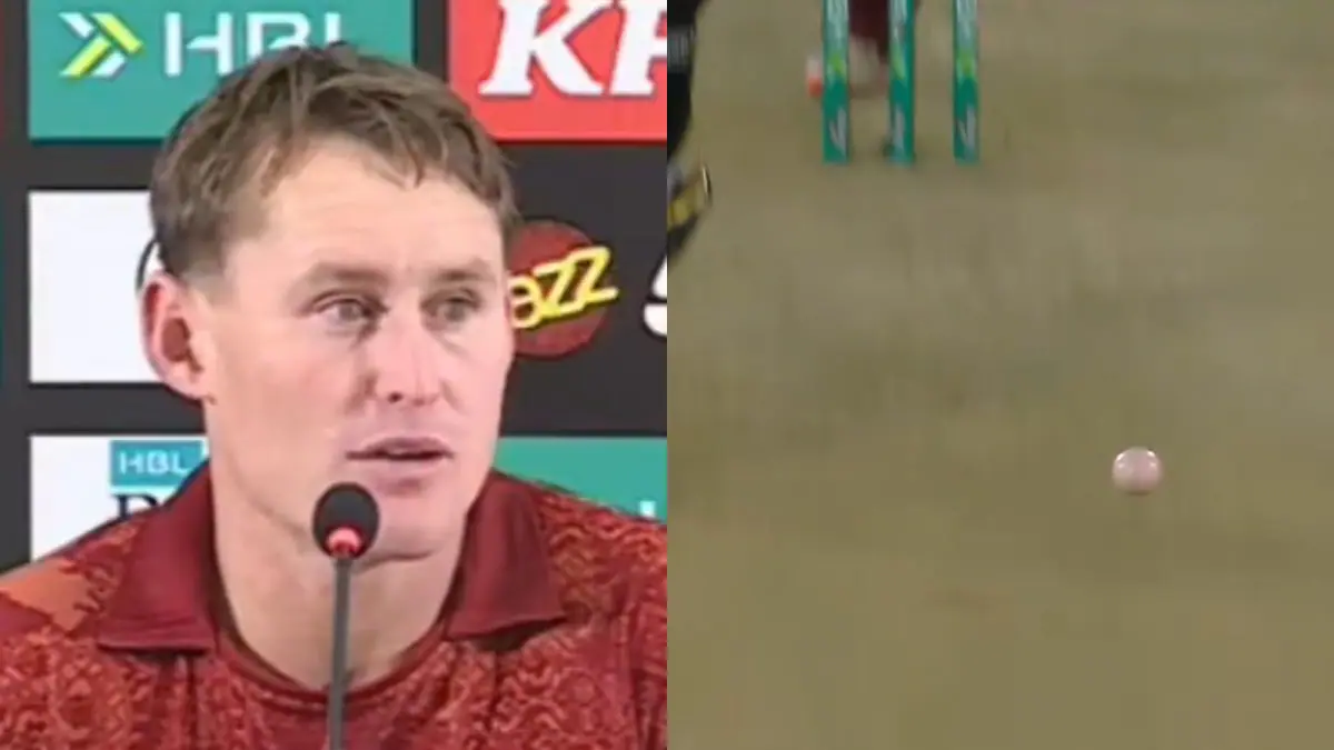 White Ball Turns Red Mid-Match! Bizarre Pakistan Super League Moment Stuns Marnus Labuschagne | Watch | Cricket News