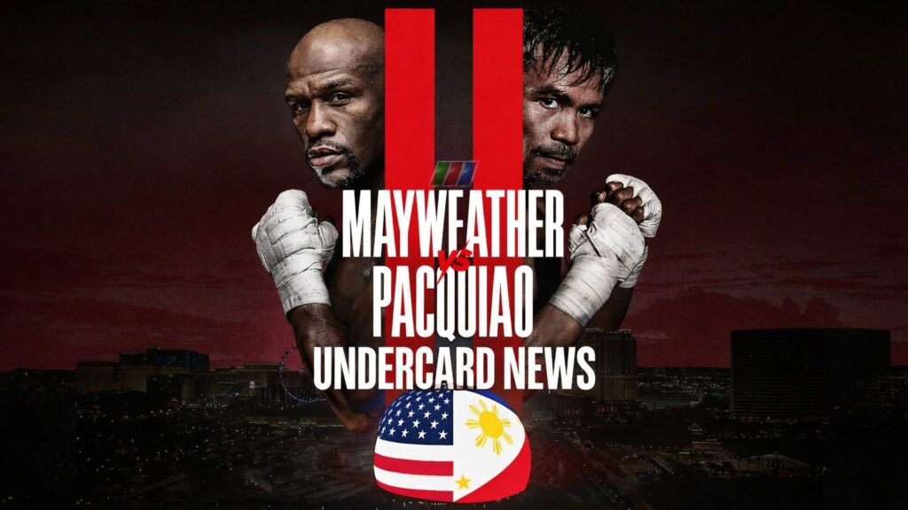 Floyd Mayweather vs Manny Pacquiao 2 Undercard Takes Shape