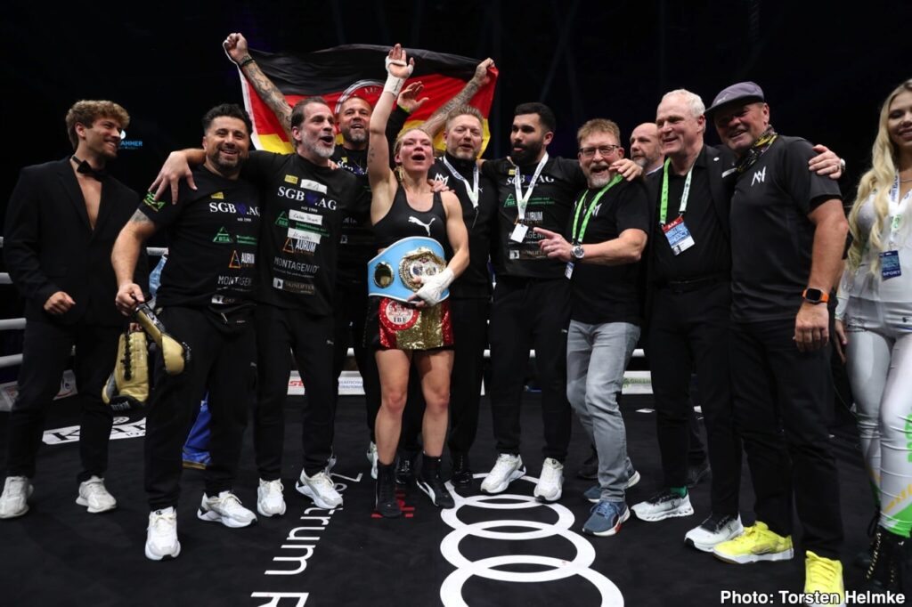 Nina Meinke Outpoints Dyana Vargas To Retain IBF Title In Hamburg