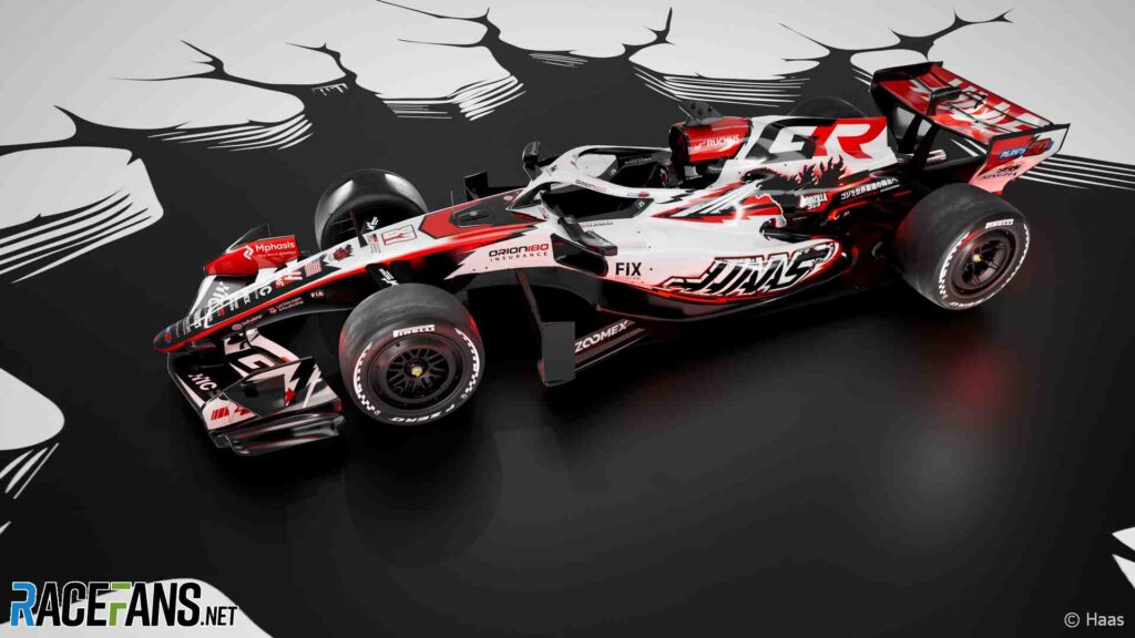 Haas reveals special ‘Godzilla’ livery for Japanese Grand Prix – RaceFans