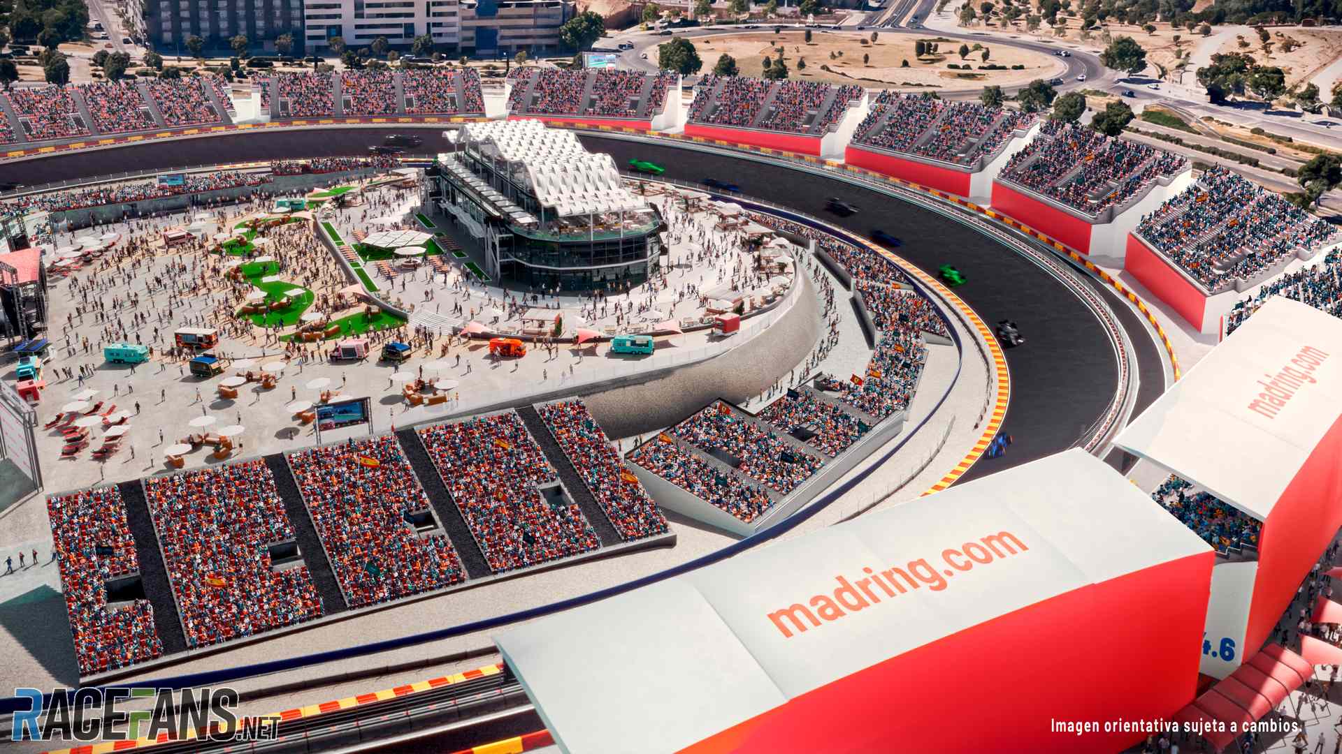Madring circuit rendering, 2026