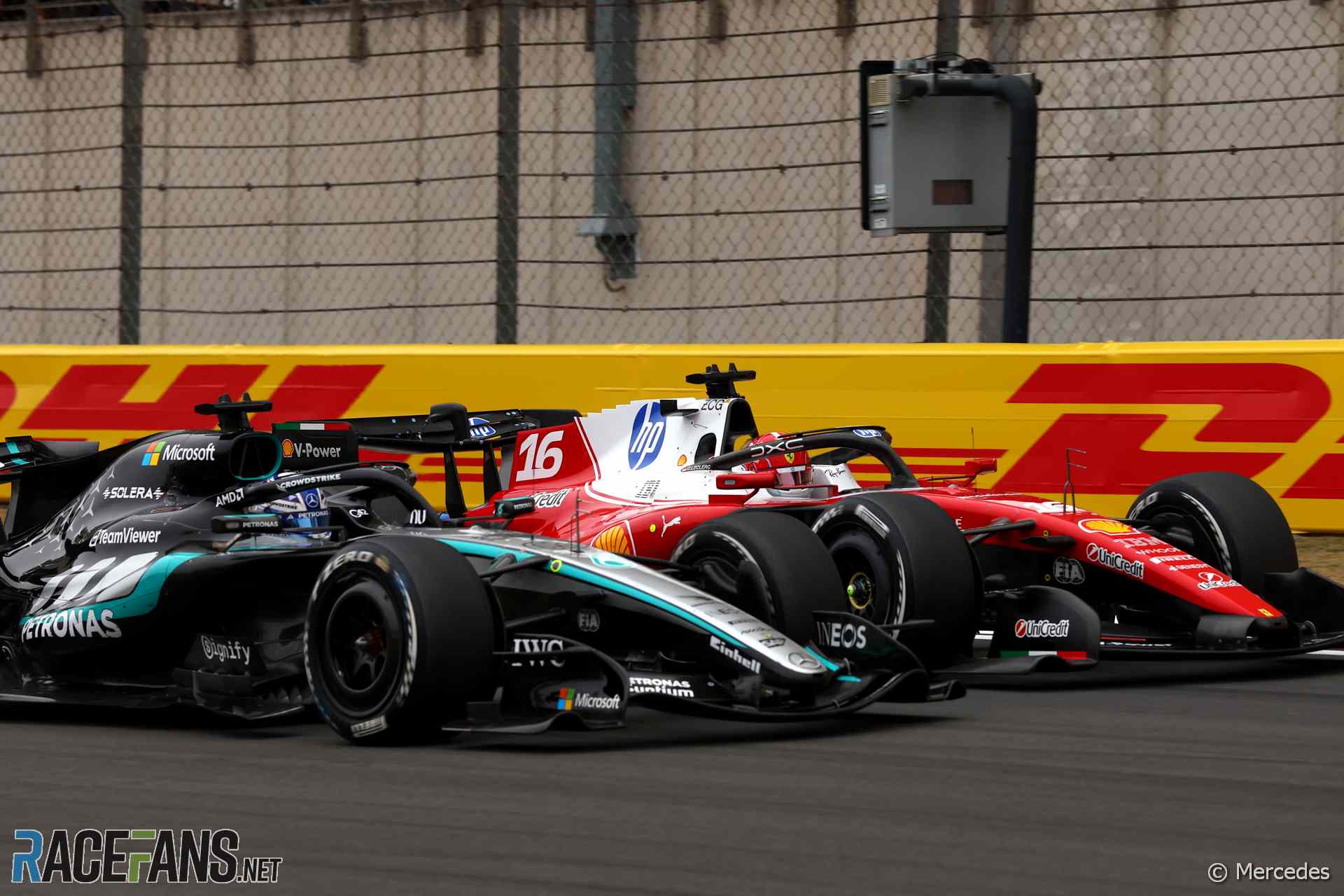 George Russell, Charles Leclerc, Shanghai International Circuit, 2026