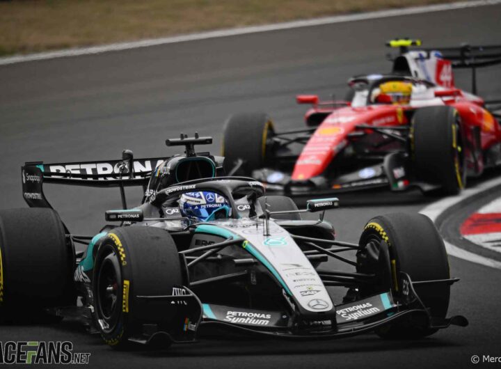 How Russell saw the fight between the Ferraris – RaceFans