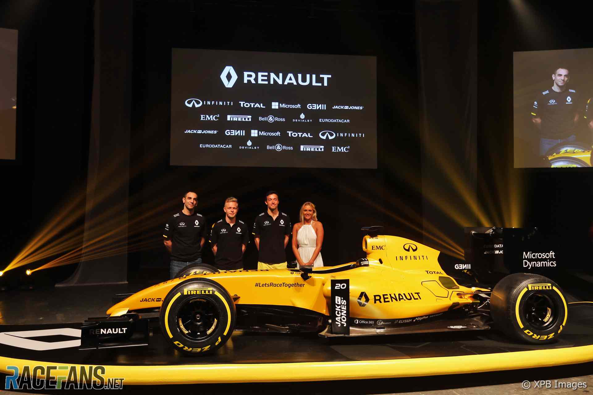Renault livery launch, 2016
