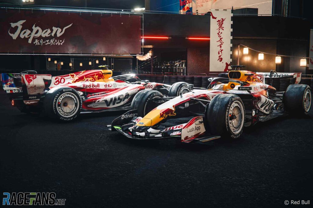 Racing Bulls reveal special livery for Japanese Grand Prix – RaceFans