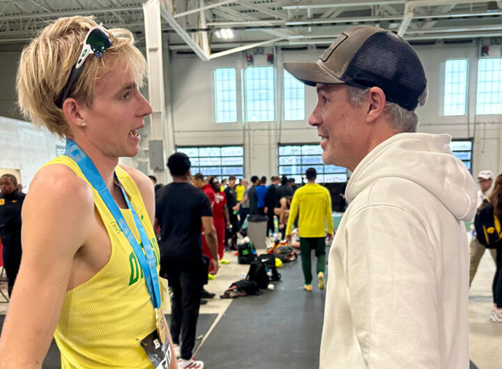 Big 10 Indoor — CRs & Oregon Wins By The Pair