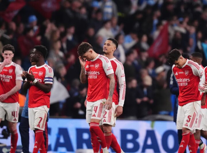 Paul Merson: Arsenal will still win the Premier League despite Carabao Cup final loss to Man City - but it's the only trophy they will win | Football News