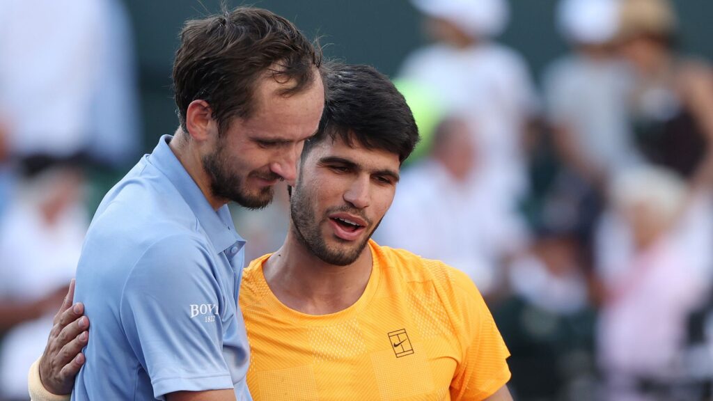 Indian Wells: Daniil Medvedev ends Carlos Alcaraz's perfect start to 2026 to set up ​final against Jannik Sinner | Tennis News
