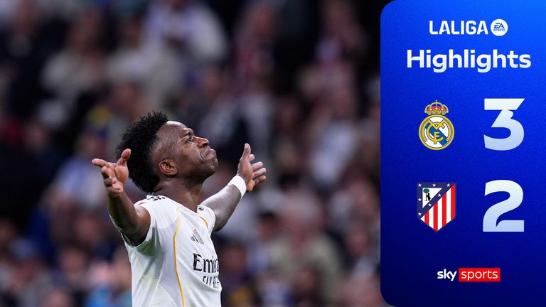 Highlights of the La Liga match between Real Madrid and Atletico Madrid.
