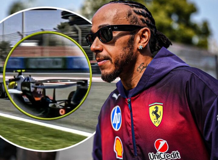 Lewis Hamilton says Ferrari 'pushing and chasing' as 'macarena' rotating wing to debut at Chinese Grand Prix | F1 News