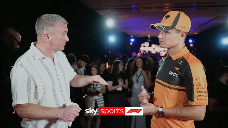 Despite having won his maiden world title last year, McLaren's Lando Norris insists he's never been hungrier as he bids to defend his crown.