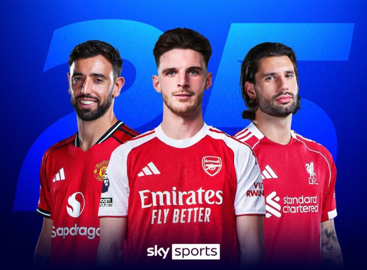 Bruno Fernandes? Declan Rice? Sky Sports ranks the Premier League's top 25 players right now | Football News