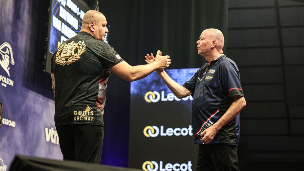 Belgian Darts Open: Former world champions Michael Smith and Raymond van Barneveld eliminated in first round | Darts News