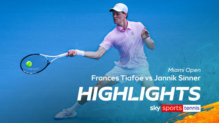 Sinner v Tiafoe HLTs