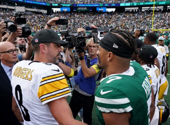 Aaron Rodgers, Justin Fields will count for $48 million in 2026 Jets cap space