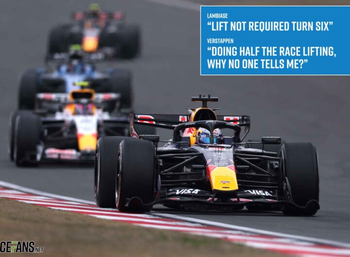 Verstappen reduced his pace unnecessarily due to communications error · RaceFans