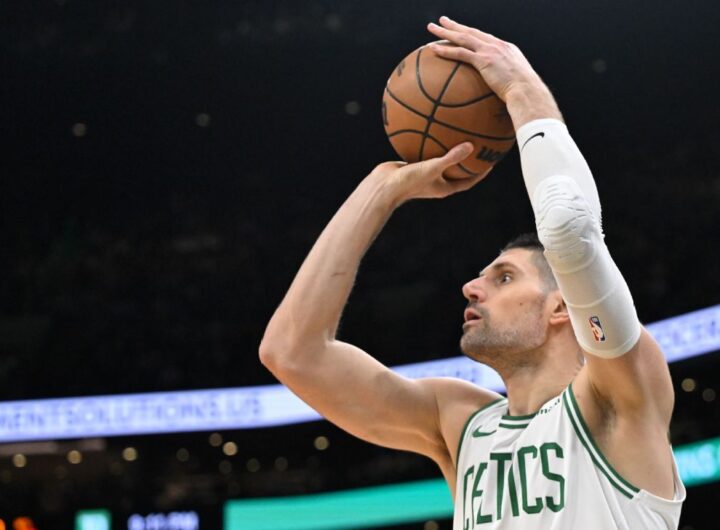 Celtics' Nikola Vucevic (finger) upgraded for Raptors game