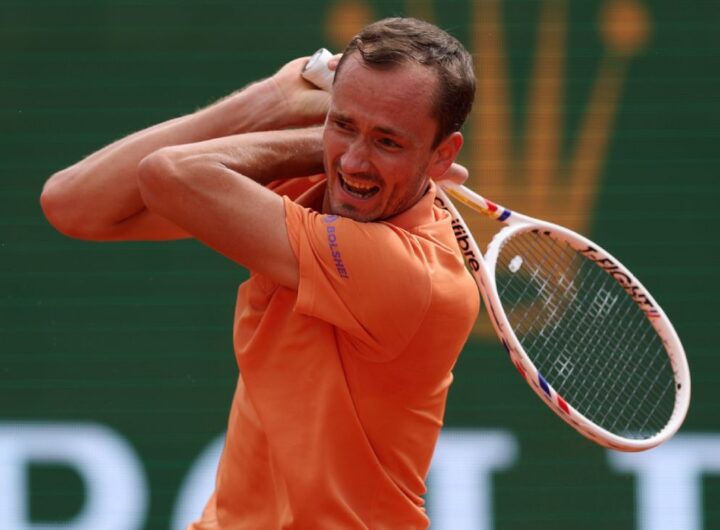 Medvedev smashes racket during double bagel loss to Berrettini