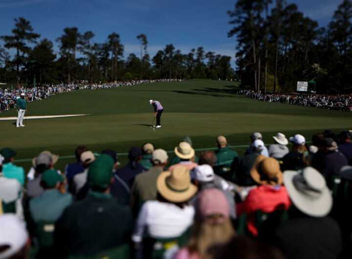 Sights and sounds from the first round of the Masters