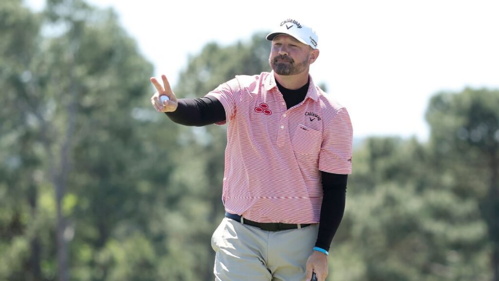 There's a Realtor playing in the Masters