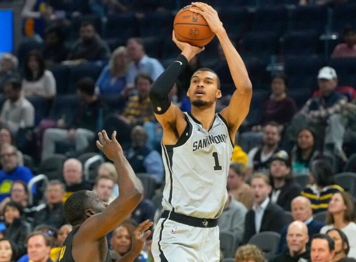 Wembanyama (40 points, 13 rebounds) hits 65 games as he checks another 'box'