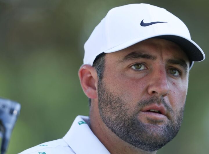 Scottie Scheffler fires Masters career-low 65, back in mix