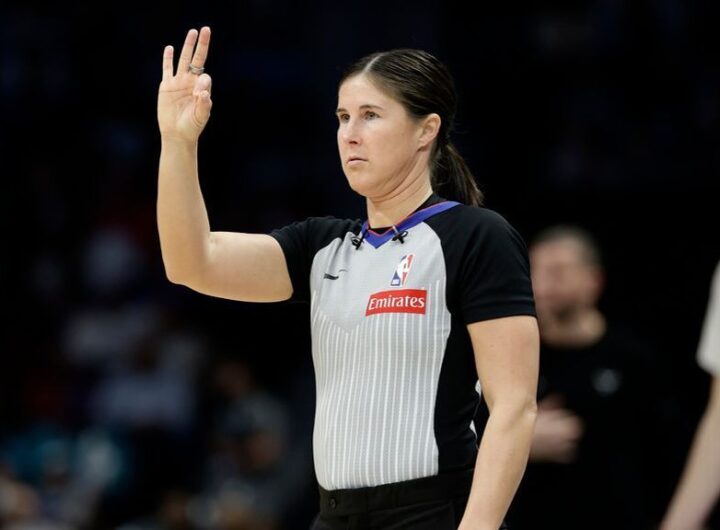 Natalie Sago third woman picked to referee in NBA playoffs