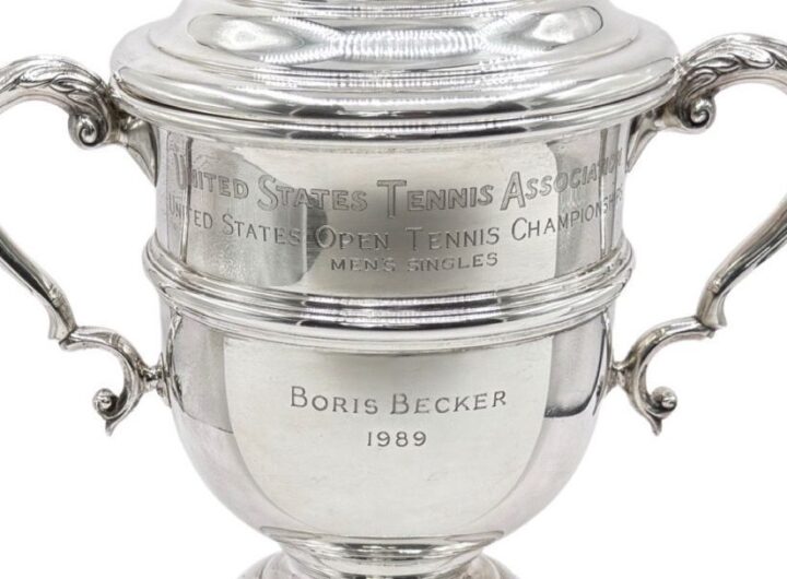 Boris Becker's 1989 US Open singles trophy sells for $357K