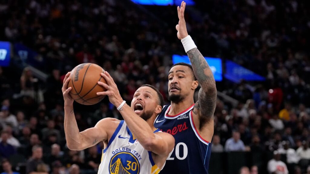 Warriors rally over Clippers in 4th to advance in play-in