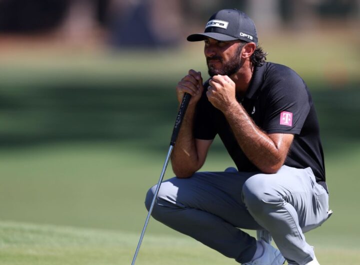 Max Homa, after criticizing outbursts, throws club in frustration