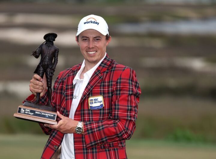 Fitzpatrick beats Scheffler in playoff at RBC Heritage