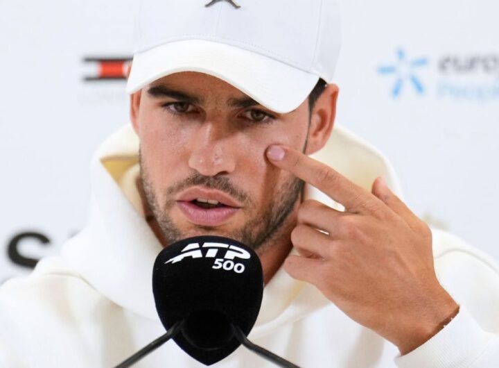 Carlos Alcaraz waits on wrist tests as French Open awaits