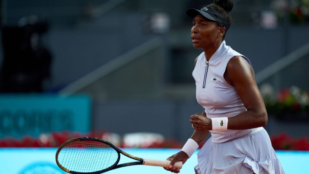 Venus Williams eyes playing French Open after loss in Madrid