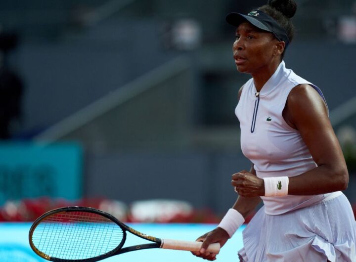 Venus Williams eyes playing French Open after loss in Madrid