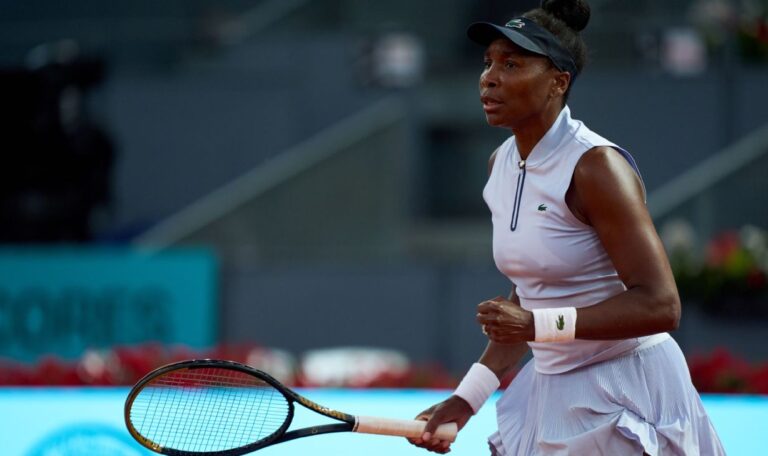 Venus Williams eyes playing French Open after loss in Madrid