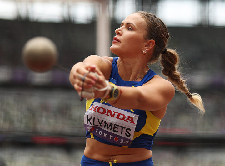 The athletes living with war