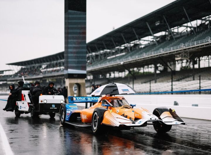Rain washes out IndyCar qualifying at Indianapolis road course
