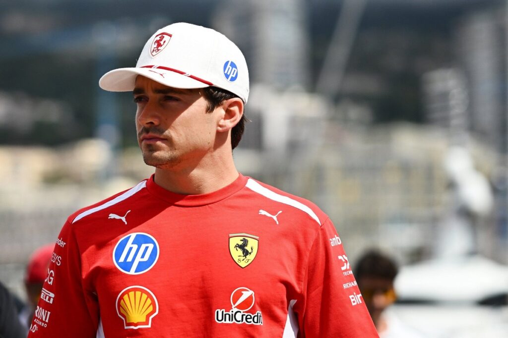 Charles Leclerc heartbreak as he crashes out of Monaco GP