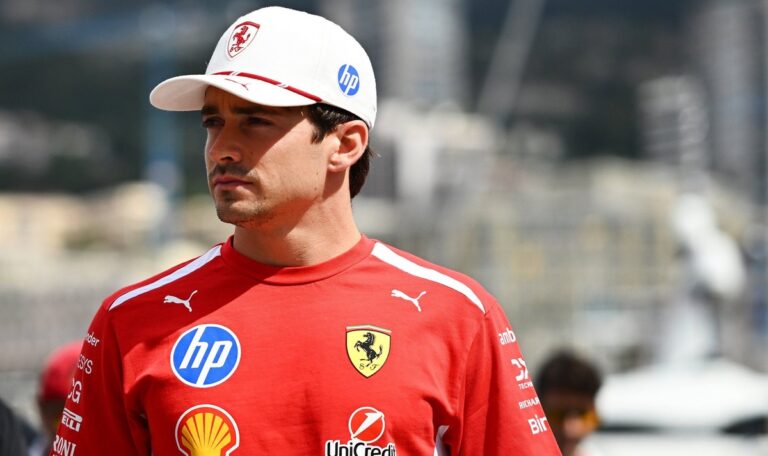 Charles Leclerc heartbreak as he crashes out of Monaco GP