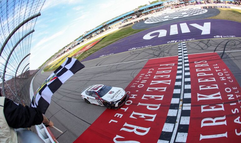 Official race results: 2026 NASCAR Cup at Michigan