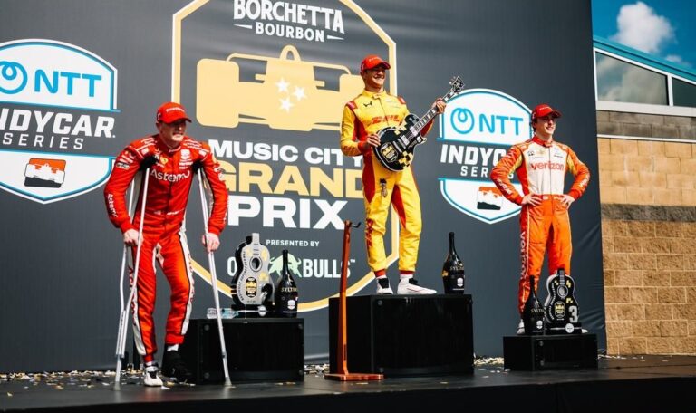 Official race results: IndyCar 2026 at Nashville