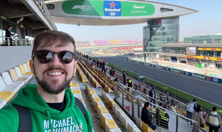Is this the luckiest F1 fan on the planet?
